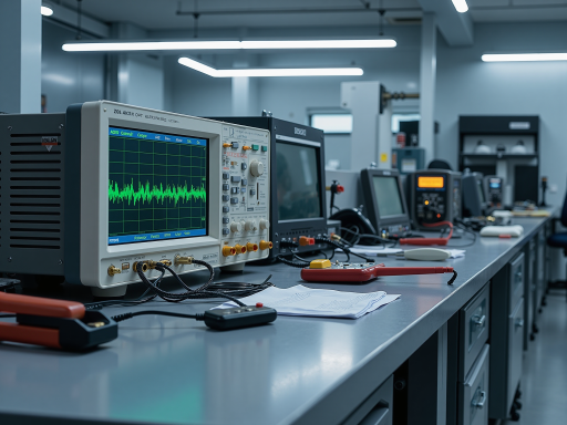 航空发动机测试系统，多通道信号采集设备，专业测试台架，实验室环境